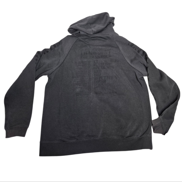 TAYLOR SWIFT The Eras Tour black charcoal ‎ oversized unisex hoodie sweatshirt L - Picture 4 of 11
